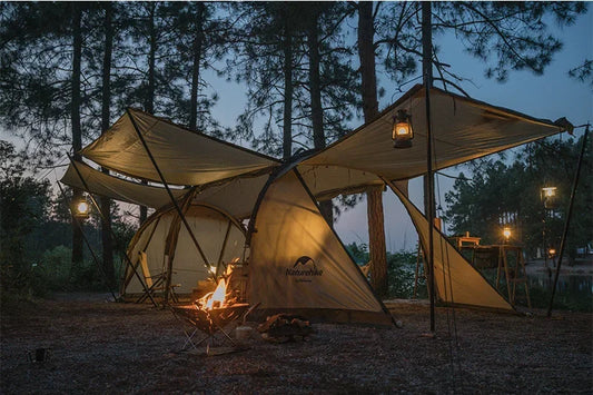 Tunnel Tent – Spacious 4~6 Person Family Shelter for All Seasons
