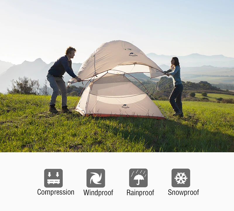 Ultralight 1-Person Camping Tent