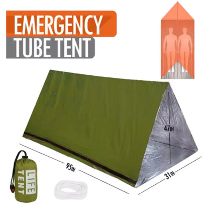 2-Person Waterproof Emergency Camping Tent