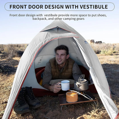 Ultralight 1-Person Camping Tent
