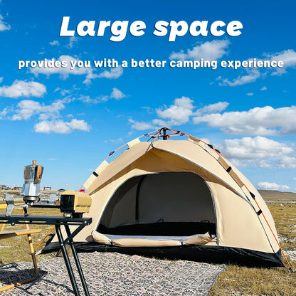 4-Person Quick-Open Waterproof Tent