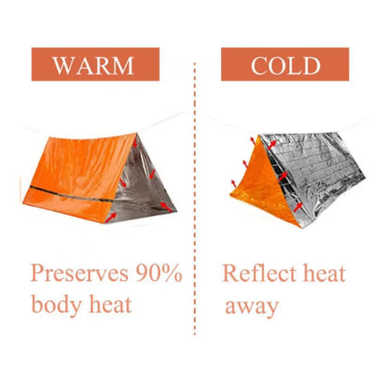 2-Person Waterproof Emergency Camping Tent