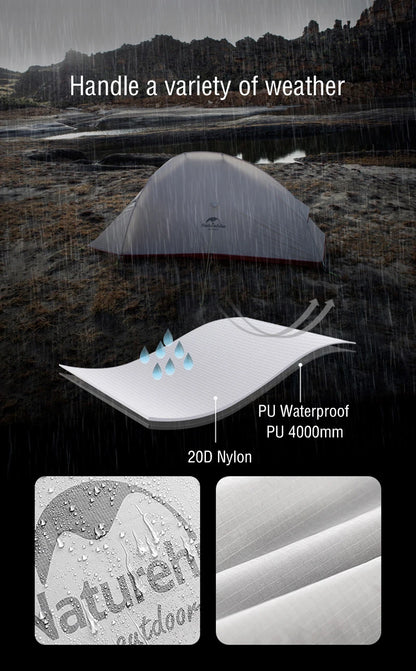 Ultralight 1-Person Camping Tent