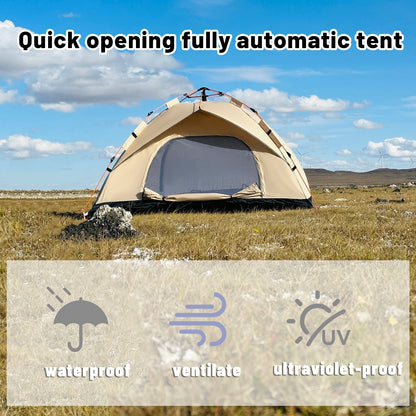 4-Person Quick-Open Waterproof Tent